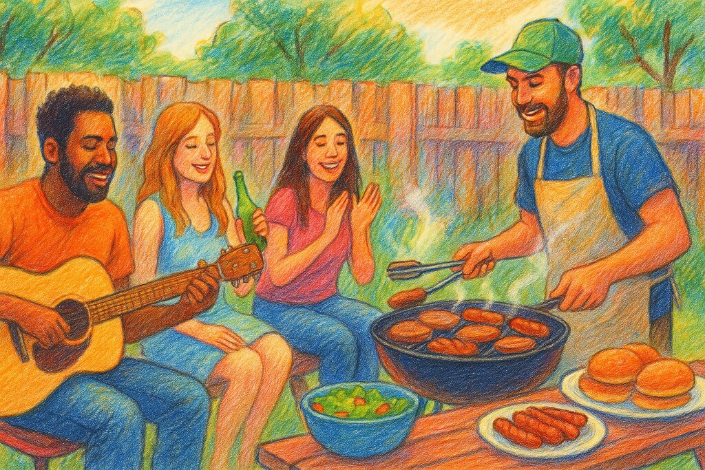 Cover image for Fascino Backyard BBQ - Una Scoperta Sonora