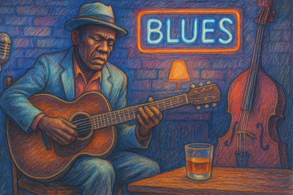 Cover image for Fascino Blues | Un Viaggio Attraverso i Paesaggi Sonori