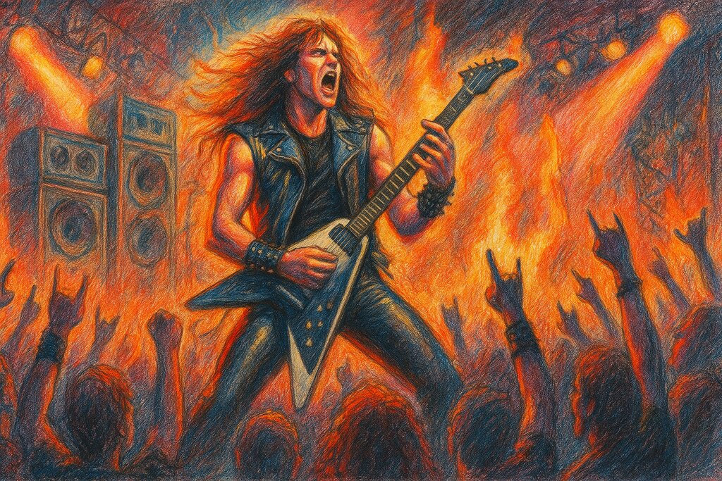 Cover image for Fascino Heavy Metal Classico | Un Viaggio Attraverso i Paesaggi Sonori