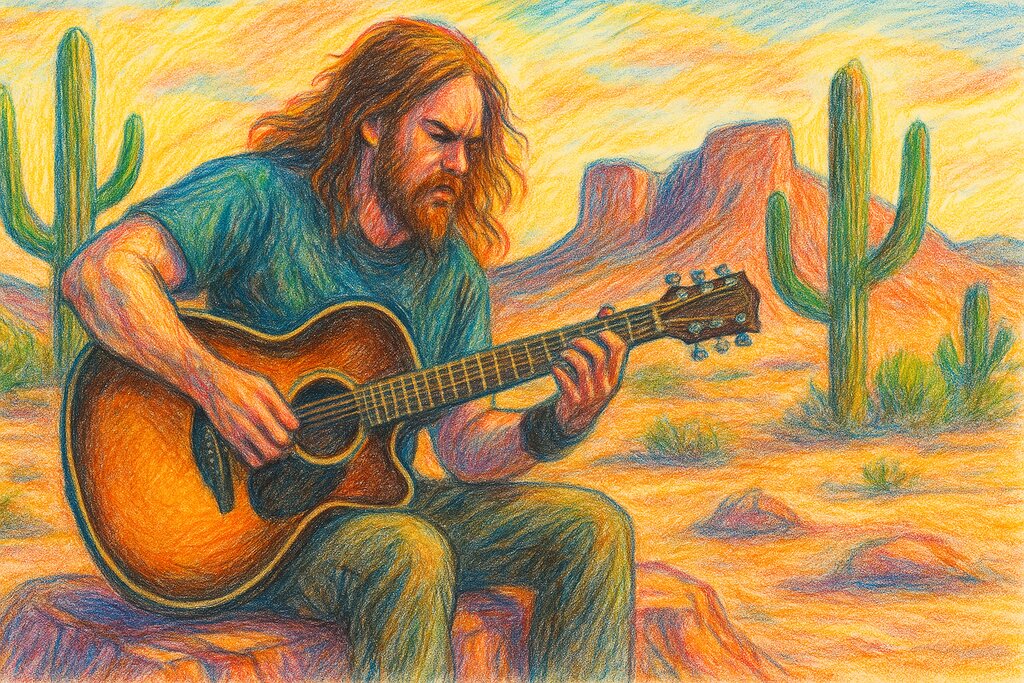 Cover image for Fascino Desert Rock | Un Viaggio Attraverso i Paesaggi Sonori