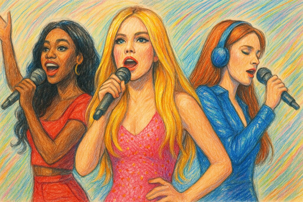 Cover image for Fascino Female Pop Superstars - Una Scoperta Sonora