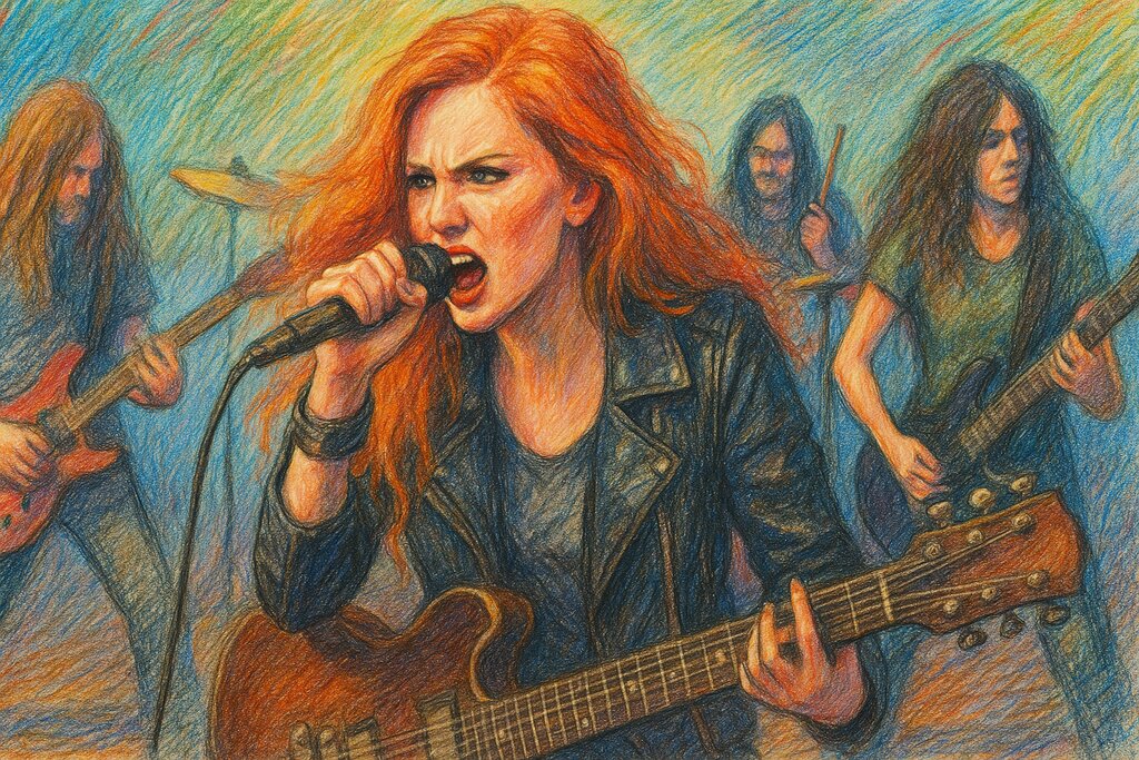 Cover image for Fascino Female Rock-Metal Vocalists - Una Scoperta Sonora