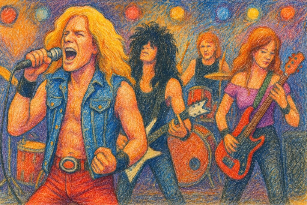 Cover image for Fascino Hair Metal | Un Viaggio Attraverso i Paesaggi Sonori