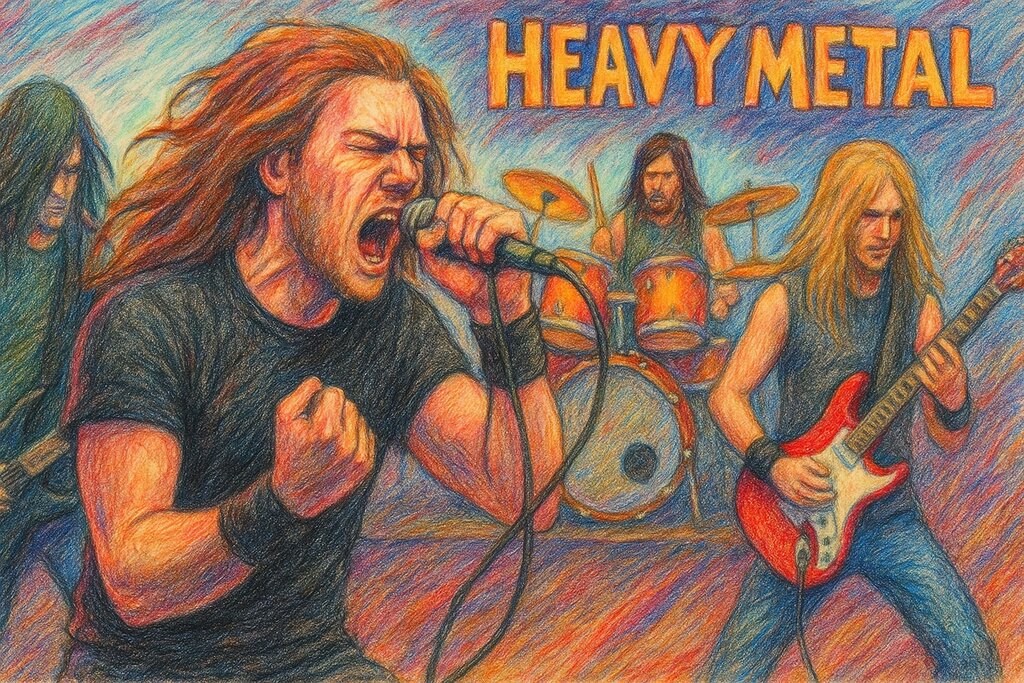 Cover image for Fascino Heavy Metal | Un Viaggio Attraverso i Paesaggi Sonori