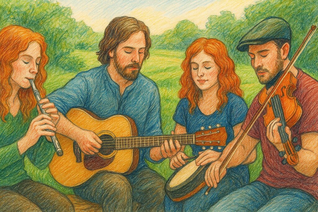 Cover image for Scopri Musica Irlandese - Un Viaggio Musicale