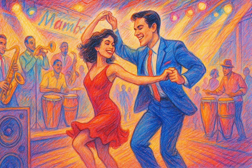 Cover image for Mambo Magic - Experience the Electrifying Pulse of Classic and Contemporary Latin Dance Rhythms