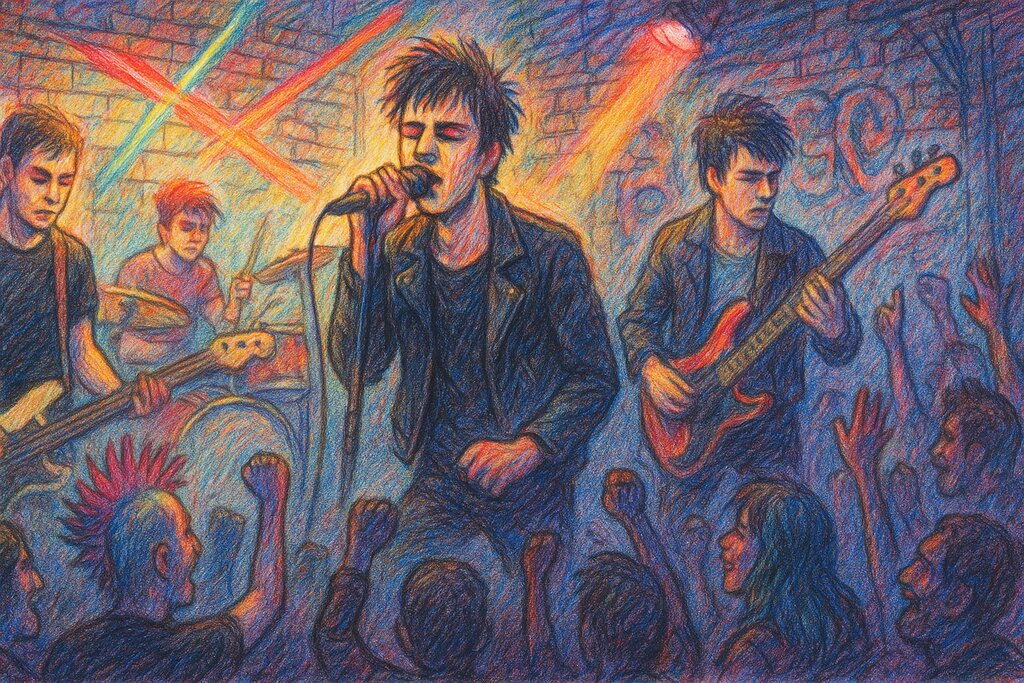 Cover image for Pulse of Post-Punk - Dive into the Raw Soundscapes and Electric Rebellion