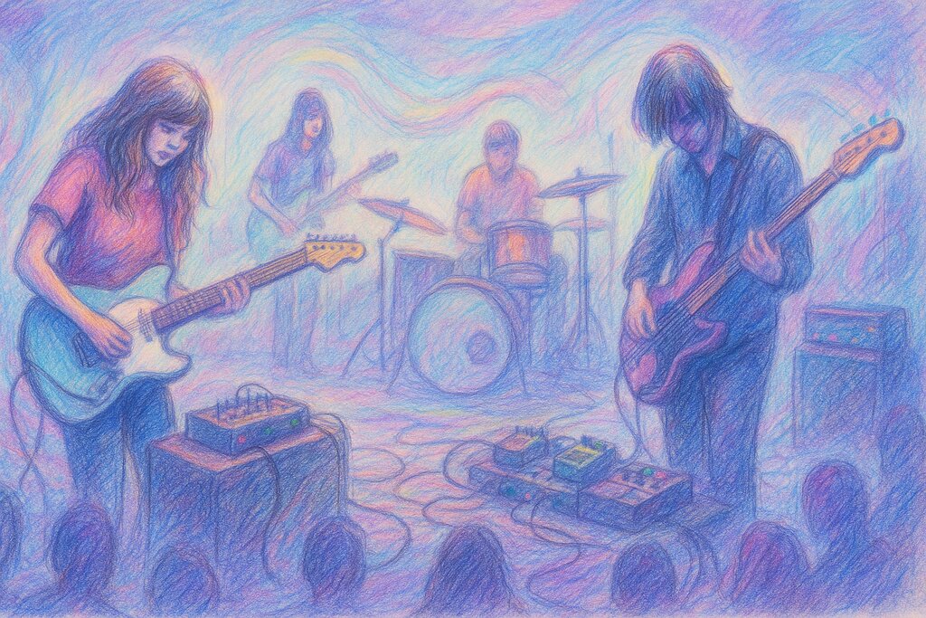 Cover image for Shoegaze Magic - Dive into Dreamy Guitar Soundscapes and Sonic Storytelling