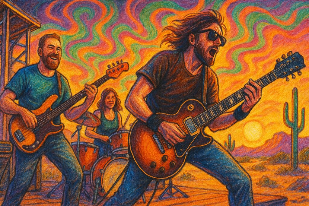 Cover image for Fascino Stoner Metal - Un Viaggio Attraverso i Paesaggi Sonori