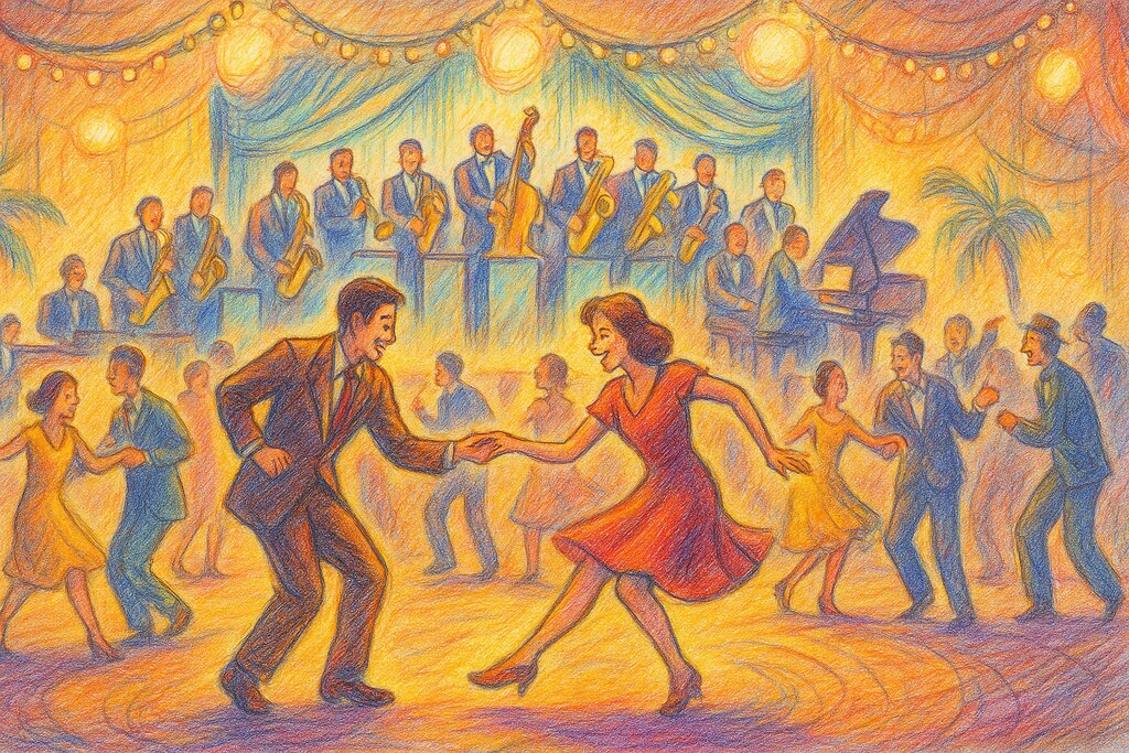 Cover image for Swing Magic – Discover the Irresistible Energy and Golden Age Charm of Jazz’s Great Era