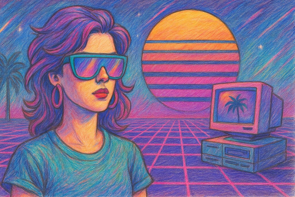 Cover image for Dive into Vaporwave Magic – Uncover the Retro Future of Dreamy Soundscapes and Surreal Nostalgia